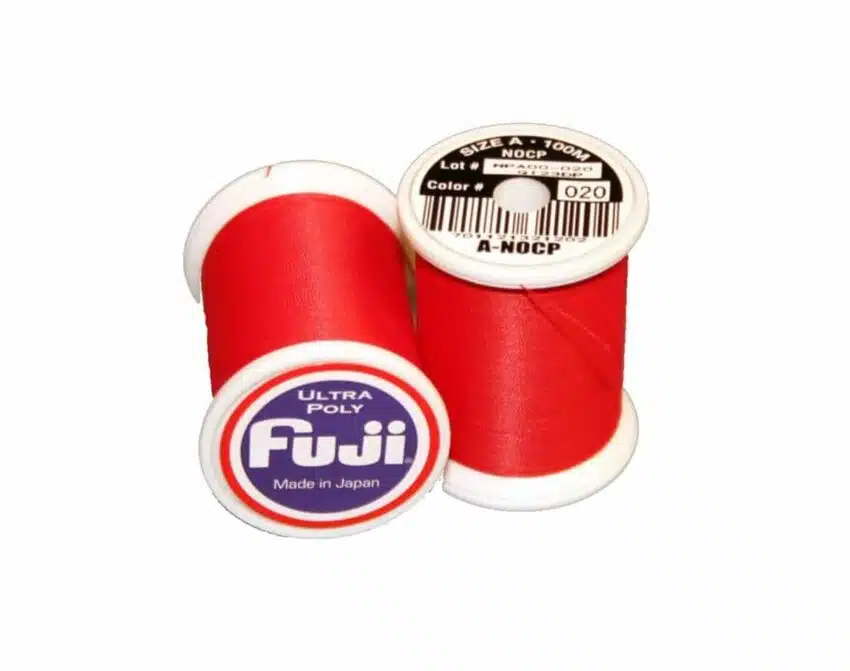 Fuji Ultra Poly NCP Stangsurretråd - Candy Apple | Arctic-Fritid.no