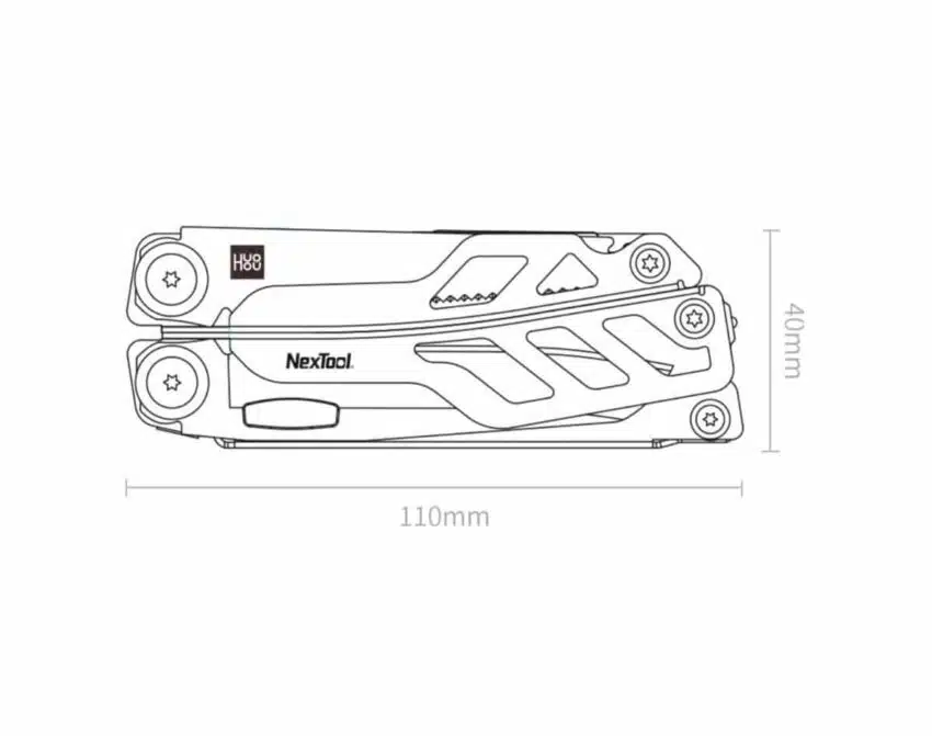NexTool Flagship Pro Multiverktøy | Arctic-Fritid.no