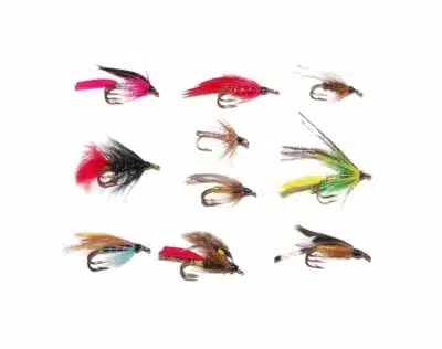 Oterfluer 10 stk Dobbelkrok #10-12 | Arctic-Fritid.no