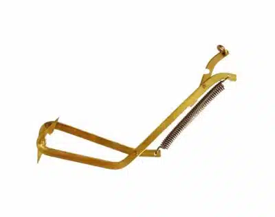 Gjeddesaks Enkel i Messing - Med sveiset ring | Arctic-Fritid.no