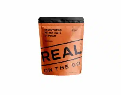 REAL OTG Energidrikk Fersken | Arctic-Fritid.no