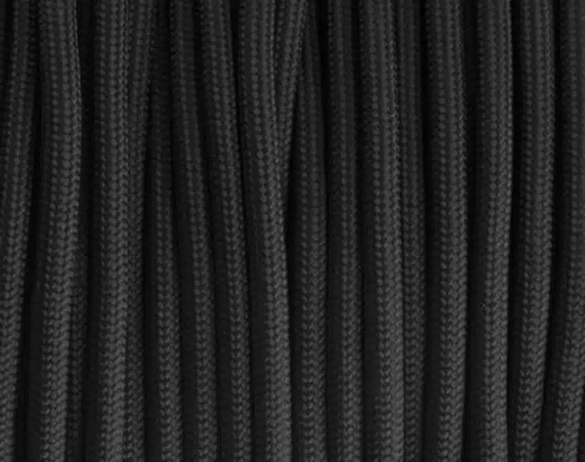 550 Paracord - 3,2mm - Sort | Arctic-Fritid.no