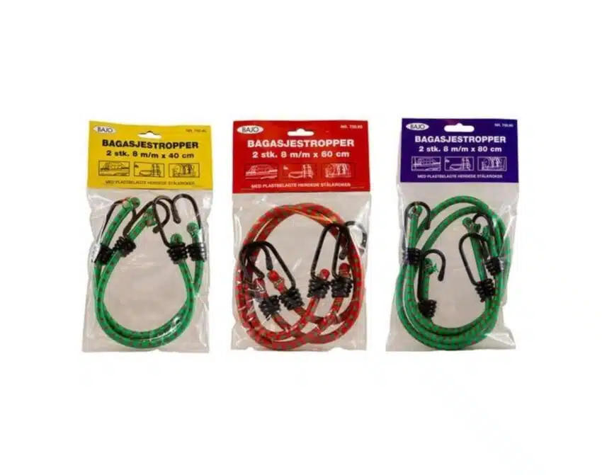 BAJO Bagasjestropper - 2pk | Arctic-Fritid.no