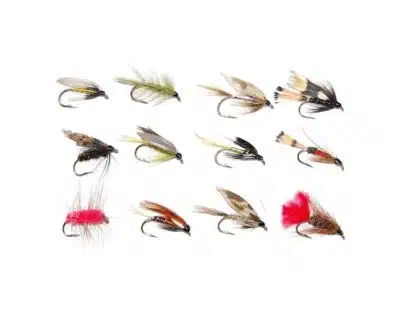 Våtfluer 12 stk Enkelkrok #8 | Arctic-Fritid.no