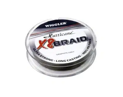 Hurricane X8 Braid Grey Sene - 270m | Arctic-Fritid.no