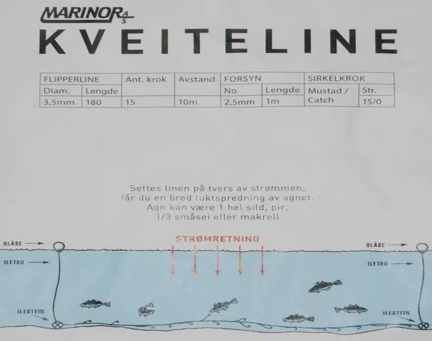 Marinor Kveiteline - 180m | Arctic-Fritid.no