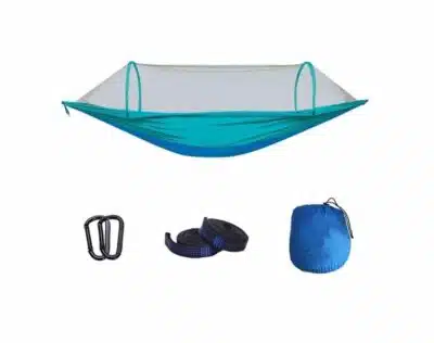 Hengekøye med Myggnetting - Blå | Arctic-Fritid.no