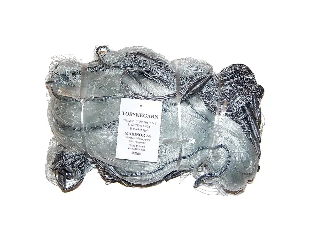 Torskegarn 1,5×5 – 63mm | Arctic-Fritid.no Torskegarn 1,5x5 - 63mm | Arctic-Fritid.no
