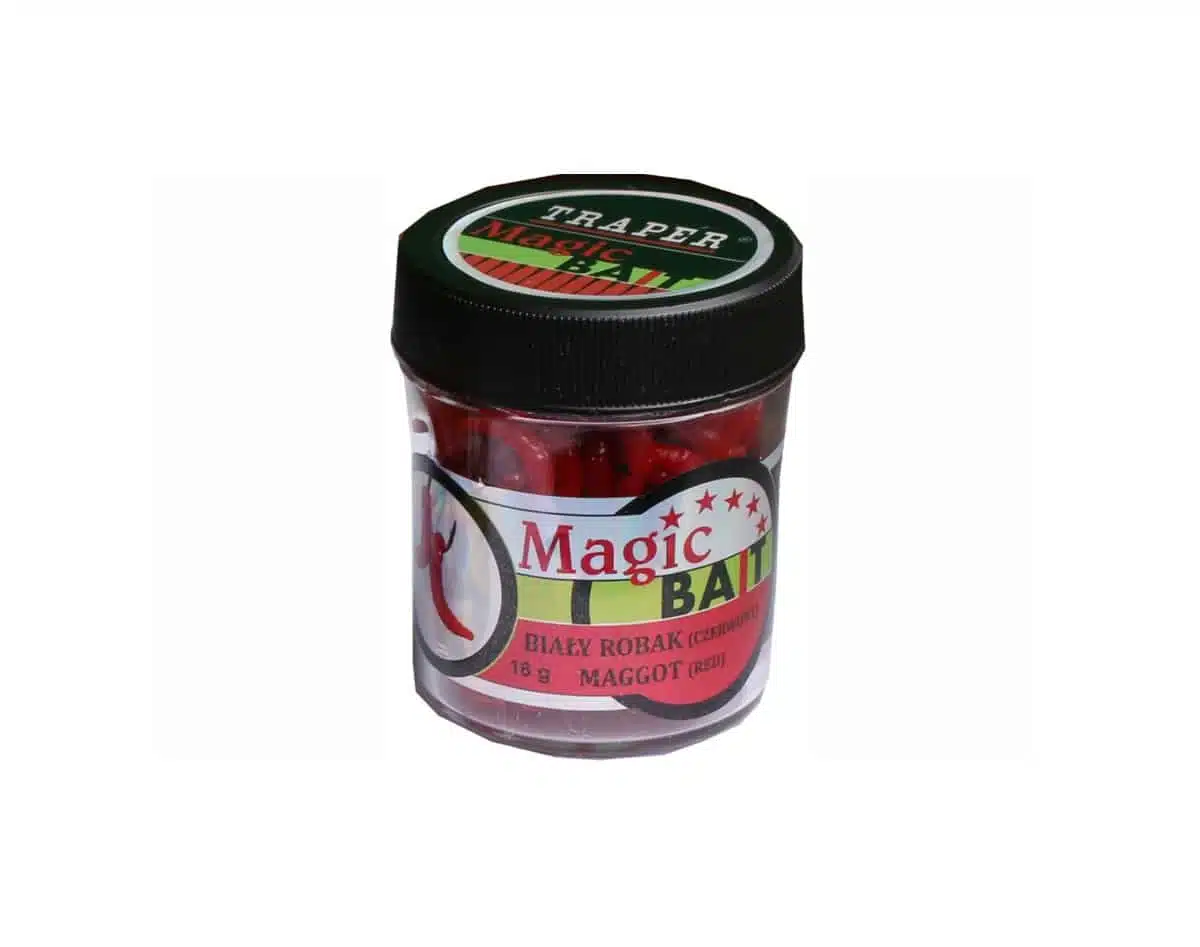 Traper Magic Bait Rød Maggot | Arctic-Fritid.no Traper Magic Bait Rød Maggot | Arctic-Fritid.no