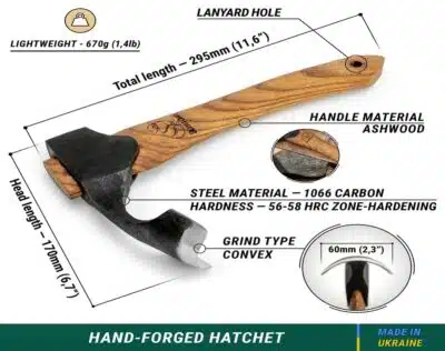 BeaverCraft Bushcraft Øks - AX2 | Arctic-Fritid.no