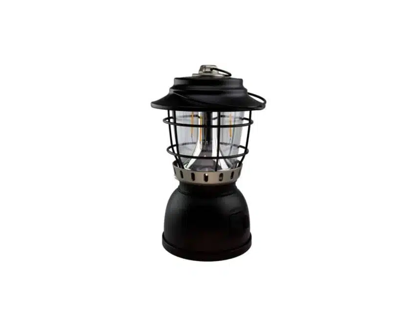 OSEAN Oppladbar Campinglykt - Sort | Arctic-Fritid.no