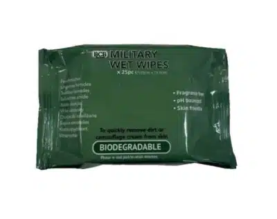BCB Military Wet Wipes - 25pk | Arctic-Fritid.no