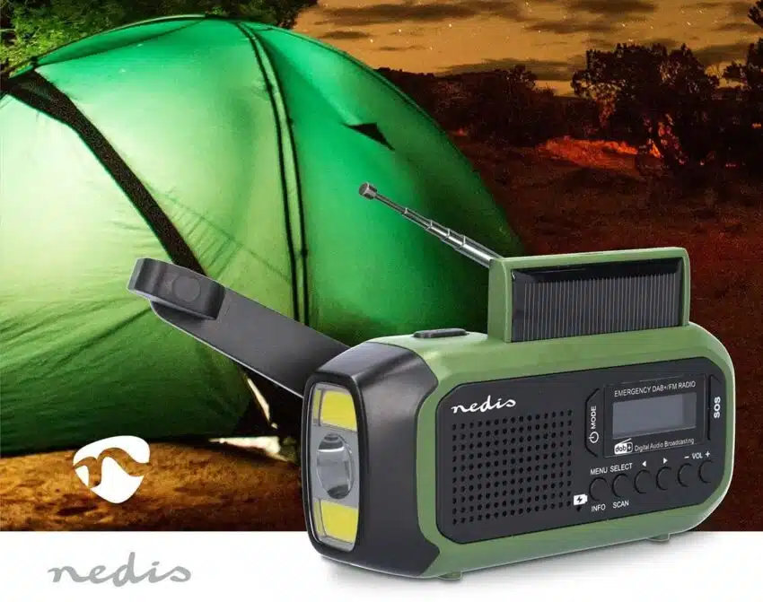 Nedis Nødradio DAB+/FM | Arctic-Fritid.no