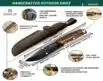 BeaverCraft Bushcraft Kniv - BSH4 | Arctic-Fritid.no