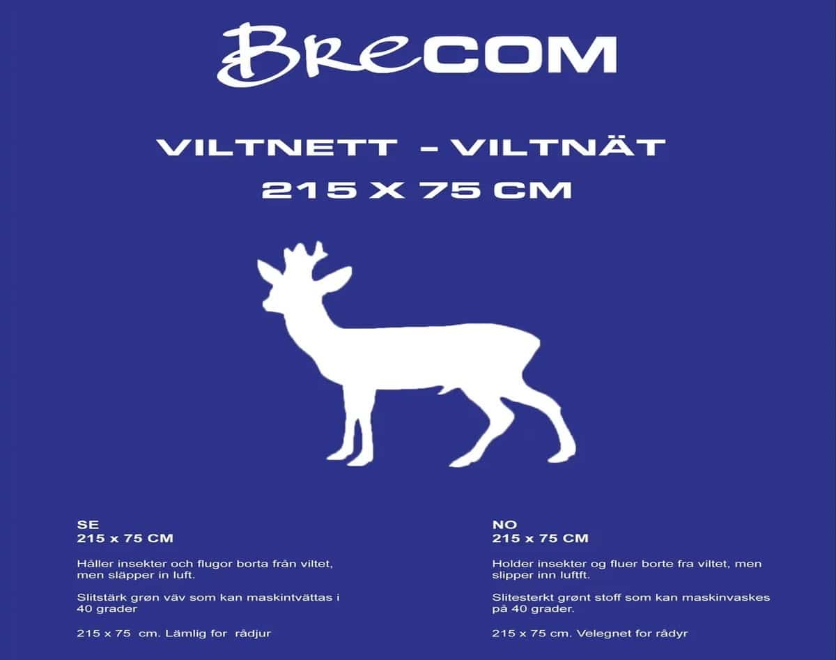 Brecom viltnett 215x75cm – Rådyr | Arctic-Fritid.no Brecom viltnett 215x75cm - Rådyr | Arctic-Fritid.no