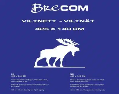 Brecom viltnett 425x140cm - Elg | Arctic-Fritid.no