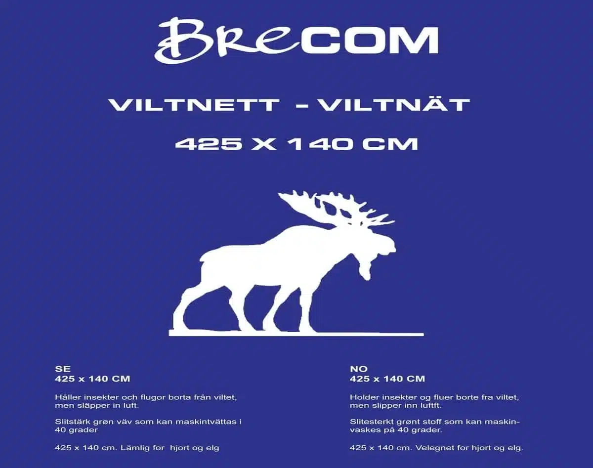 Brecom viltnett 425x140cm – Elg | Arctic-Fritid.no Brecom viltnett 425x140cm - Elg | Arctic-Fritid.no