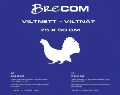 Brecom viltnett 75x50cm - Småvilt | Arctic-Fritid.no