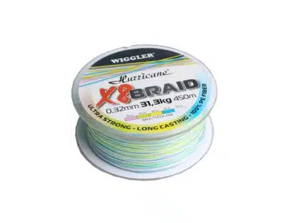 Hurricane X8 Braid Multicolor - 450m | Arctic-Fritid.no