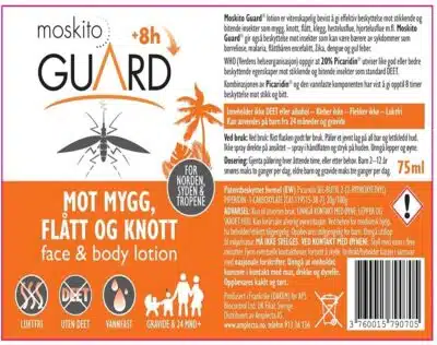 Moskito Guard Mygg- og Flåttmiddel | Arctic-Fritid.no