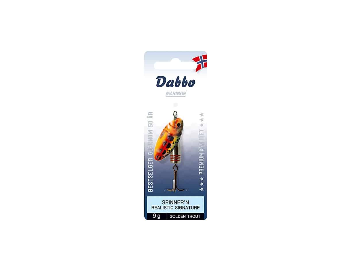 Spinner Realistic Golden Trout – 9g | Arctic-Fritid.no Spinner Realistic Golden Trout - 9g | Arctic-Fritid.no