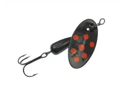 Panther Martin Spotted Black with Fluorescent | Arctic-Fritid.no