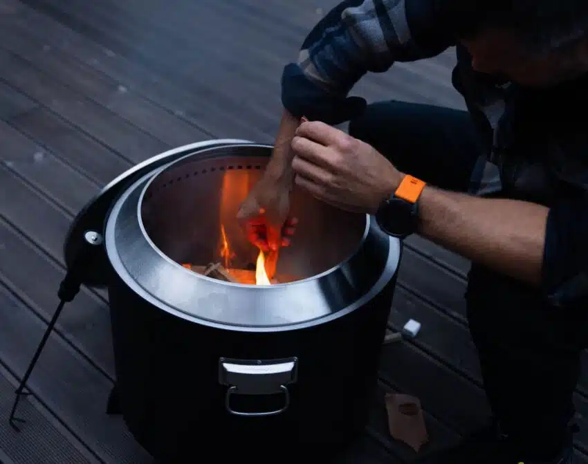 Falkeberg Smokeless Firepit | Arctic-Fritid.no