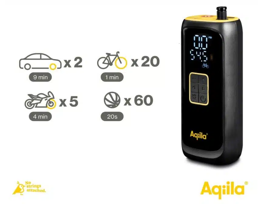 Aqiila Airbird C4 Luftkompressor | Arctic-Fritid.no