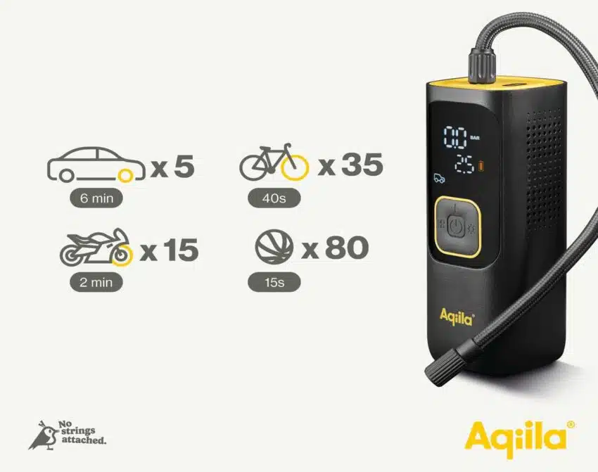 Aqiila Airbird C7 Luftkompressor | Arctic-Fritid.no