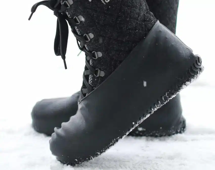 Skoovertrekk i gummi - Sort | Arctic-Fritid.no