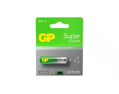 GP Super AA/LR06 Batteri - 4pk | Arctic-Fritid.no