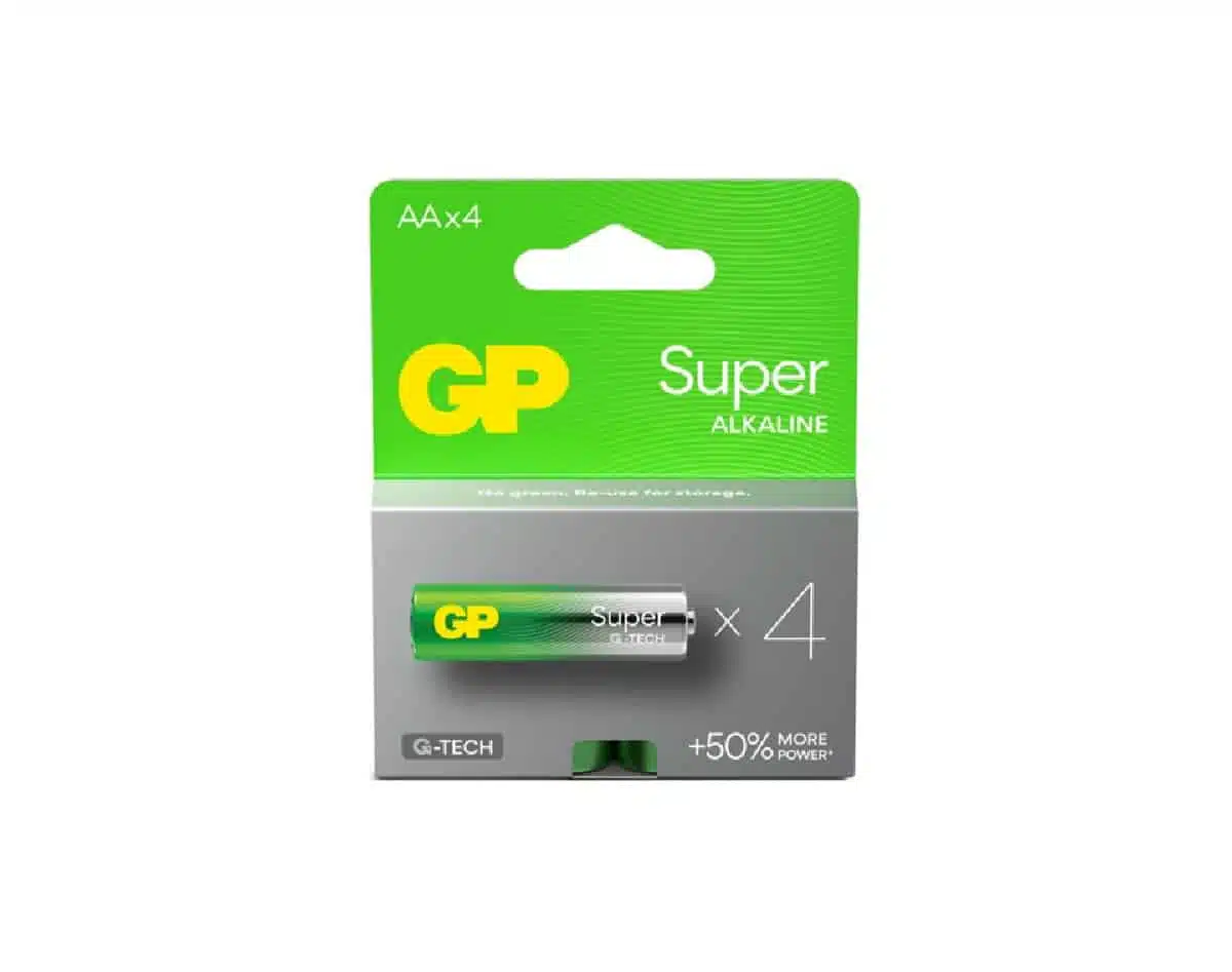 GP Super AA/LR06 Batteri – 4pk | Arctic-Fritid.no GP Super AA/LR06 Batteri - 4pk | Arctic-Fritid.no