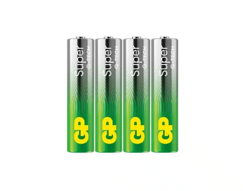 GP Super AAA/LR03 Batteri - 4pk | Arctic-Fritid.no