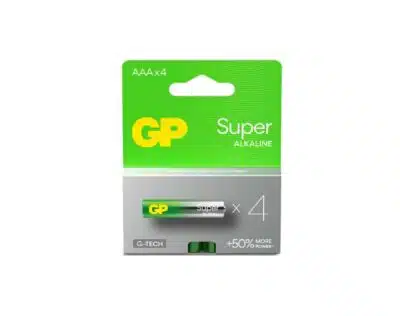 GP Super AAA/LR03 Batteri - 4pk | Arctic-Fritid.no