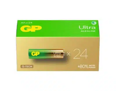 GP Ultra AA/LR06 Batteri - 24pk | Arctic-Fritid.no