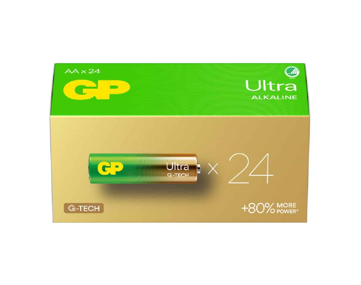 GP Ultra AA/LR06 Batteri – 24pk | Arctic-Fritid.no GP Ultra AA/LR06 Batteri - 24pk | Arctic-Fritid.no