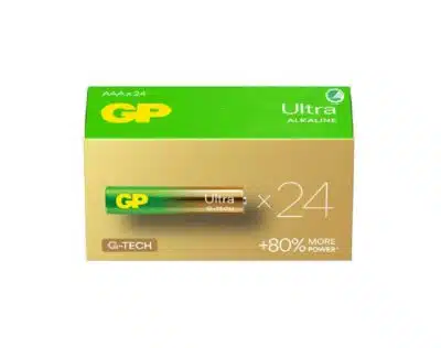 GP Ultra AAA/LR03 Batteri - 24pk | Arctic-Fritid.no