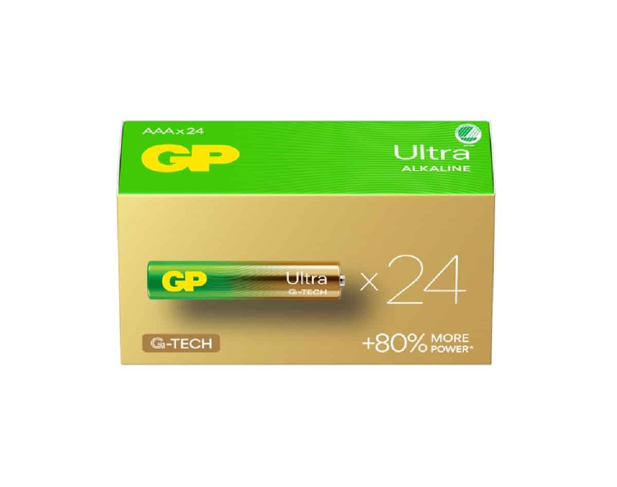 GP Ultra AAA/LR03 Batteri – 24pk | Arctic-Fritid.no GP Ultra AAA/LR03 Batteri - 24pk | Arctic-Fritid.no