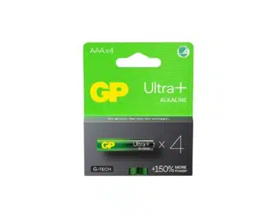 GP Ultra Plus AAA/LR03 Batteri - 4pk | Arctic-Fritid.no