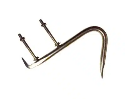 Kleppekrok rustfri m/feste til klepp | Arctic-Fritid.no