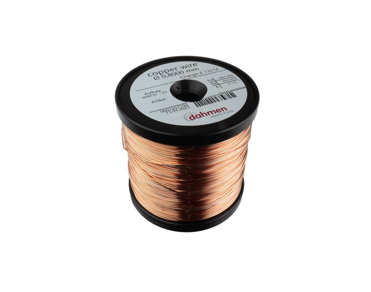 Kobbertråd 0,8mm – 1kg | Arctic-Fritid.no Kobbertråd 0,8mm - 1kg | Arctic-Fritid.no