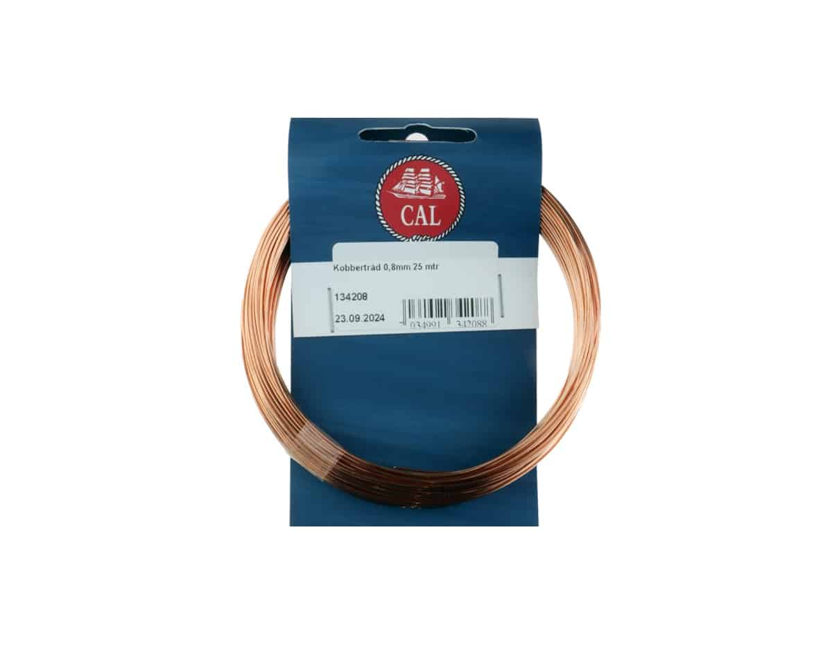 Kobbertråd 0,8mm – 25m | Arctic-Fritid.no Kobbertråd 0,8mm - 25m | Arctic-Fritid.no